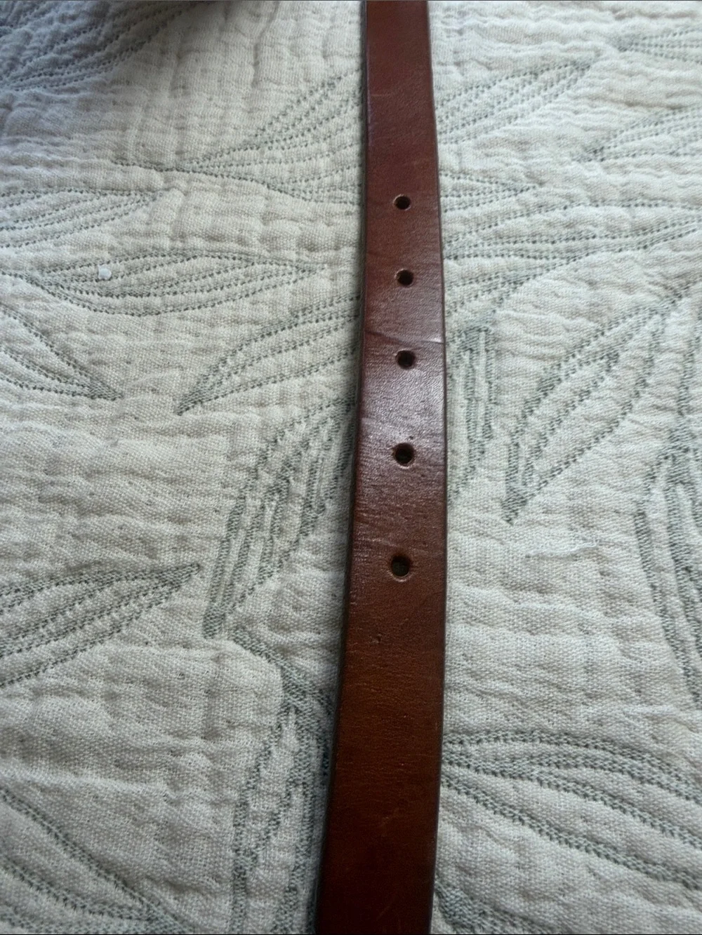 Leather Classic brown Belt;Medium